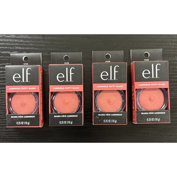 Lot of 4 | e.l.f. Cosmetics Luminous Putty Blush | 81538 | Blush Pate Lumineux - Picture 2 of 6